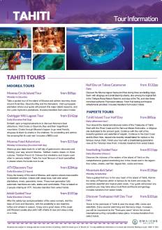 tahiti moorea and papeete tours 2022
